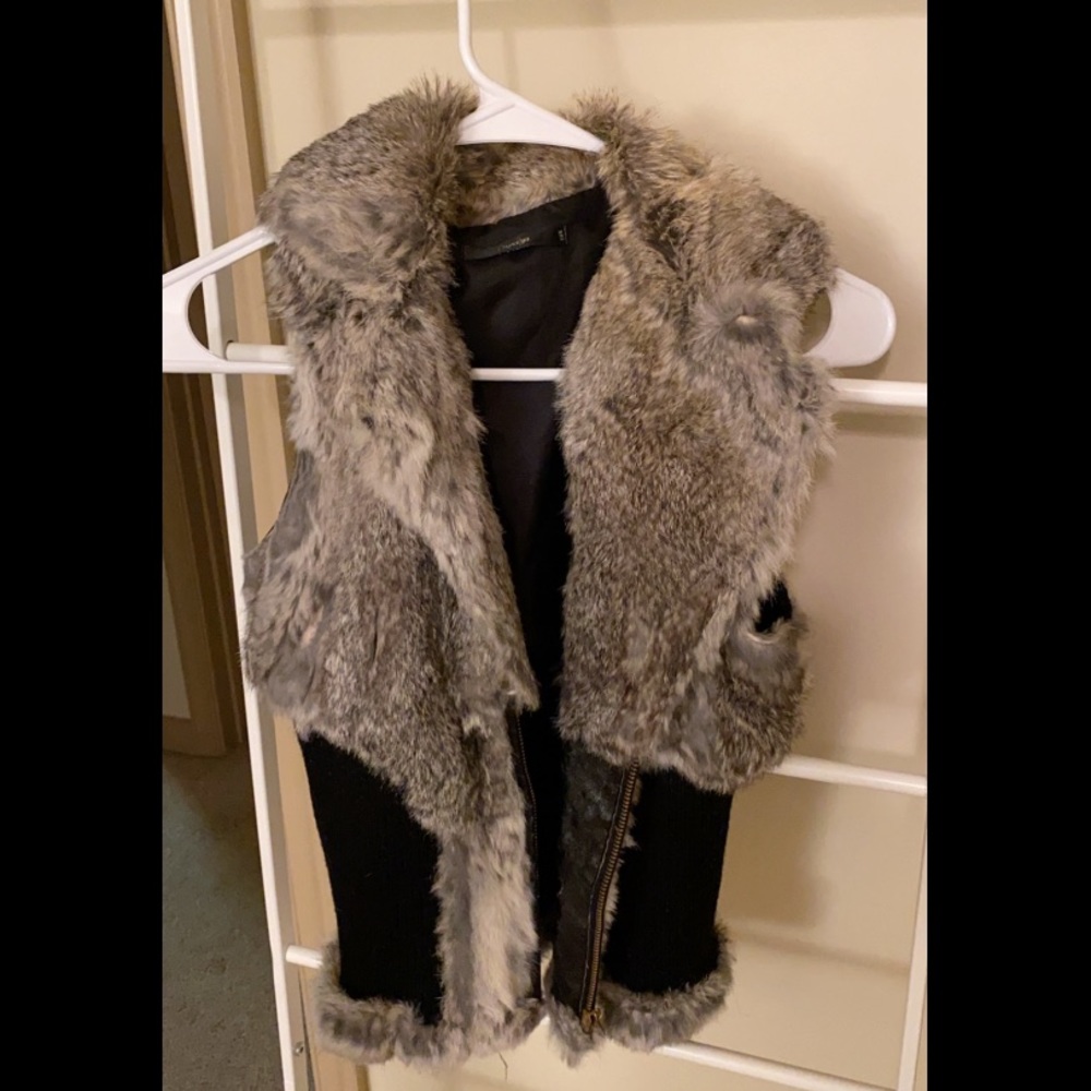 Angora Fur Vest